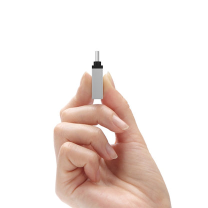 OTG USB-A - USB-C adapter Borofone BV3, srebrn