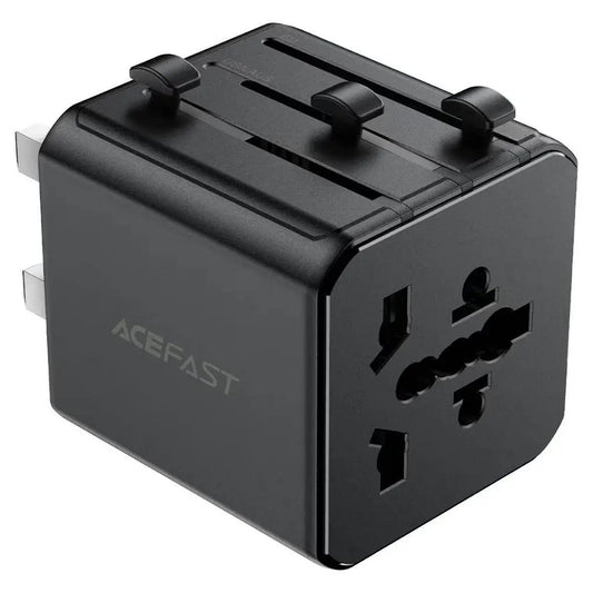 Omrežni adapter Acefast Z11 Travel, črn