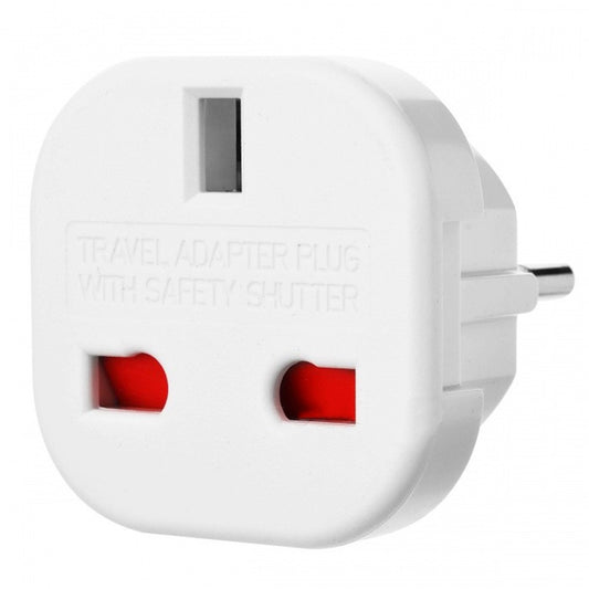 OEM omrežni adapter UK - Evropa, bel