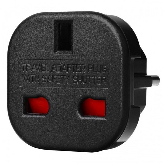 OEM omrežni adapter UK - Evropa, črn