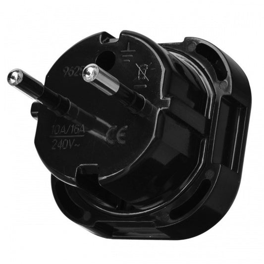 OEM omrežni adapter UK - Evropa, črn