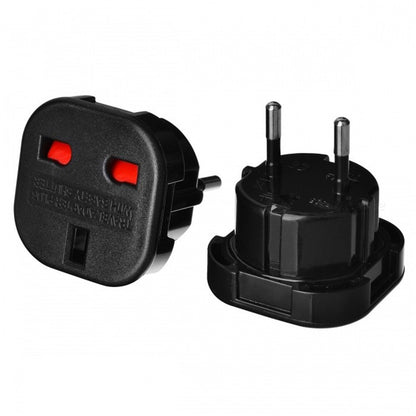OEM omrežni adapter UK - Evropa, črn