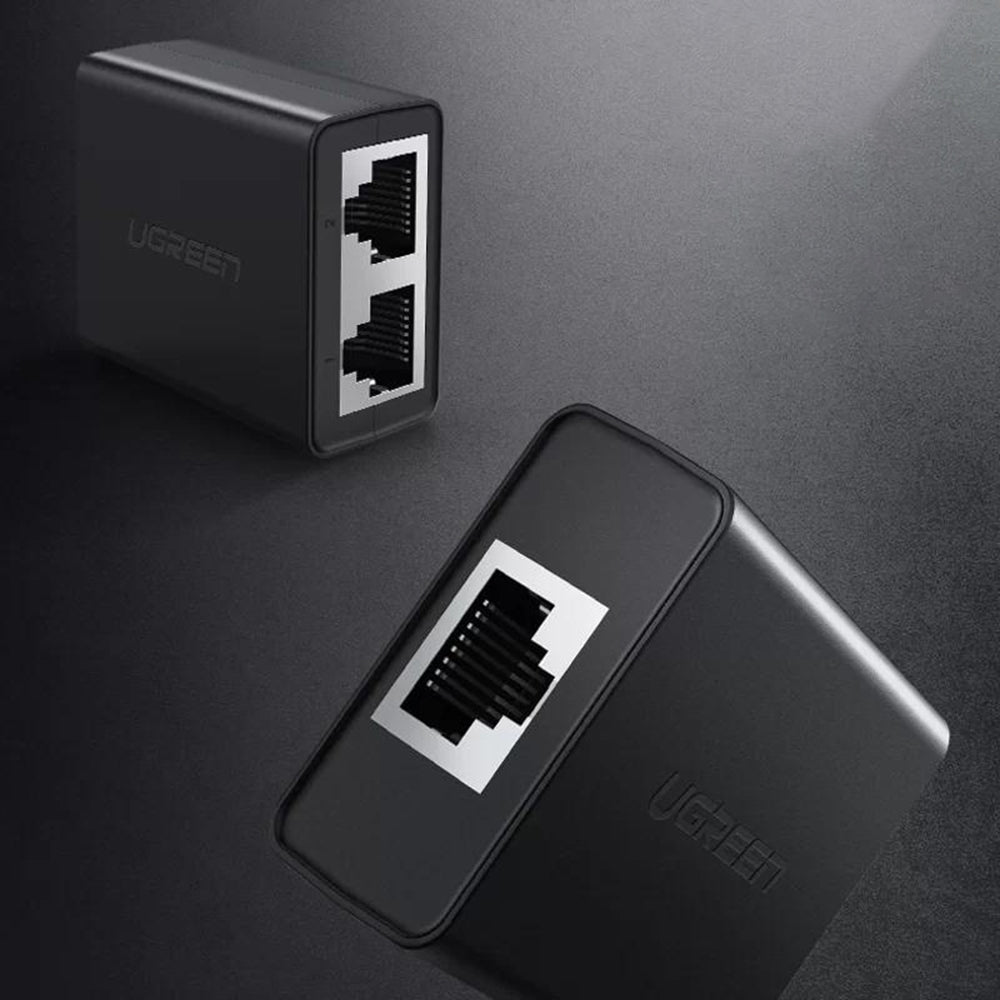 Omrežni adapter UGREEN CM210, RJ45 - 2 x RJ45, črn