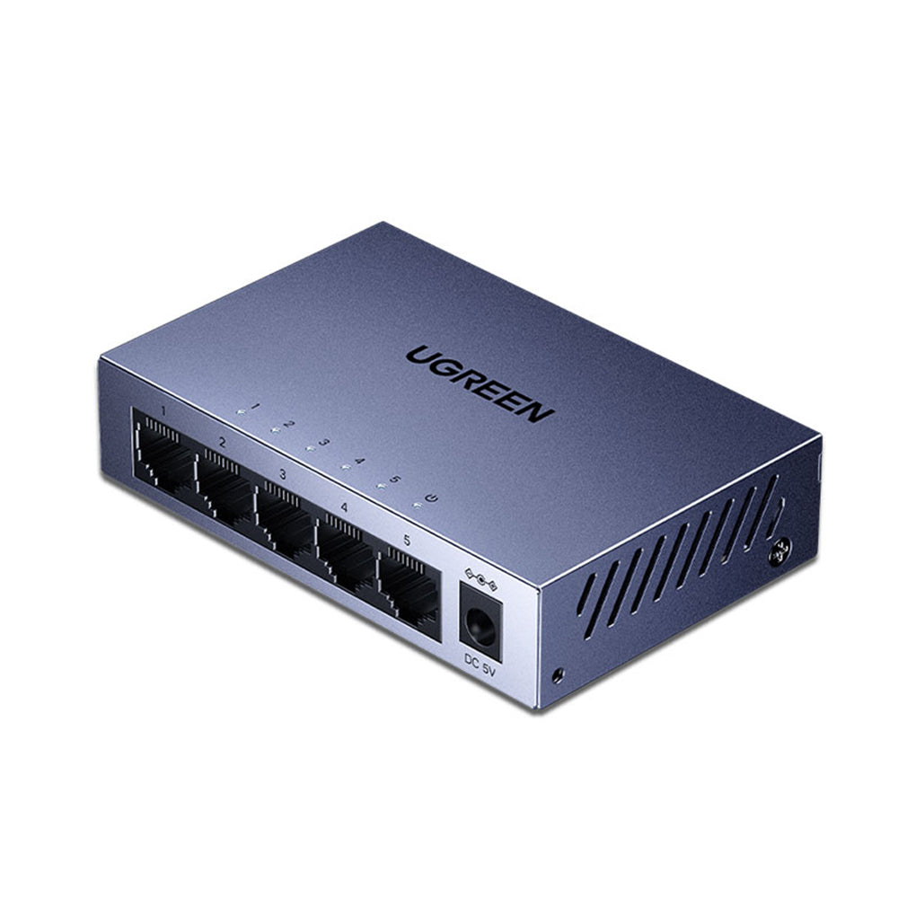 Omrežni stikalo UGREEN CM933 (65956EU), 5 x RJ45, črno