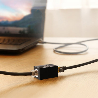 UGREEN NW114 mrežni adapter, RJ45 - RJ45, črn