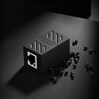 UGREEN NW114 mrežni adapter, RJ45 - RJ45, črn