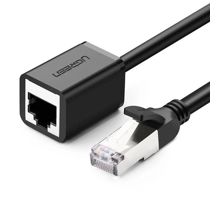 Network Extension Cable UGREEN NW112, RJ45 - RJ45, 1m, Black 