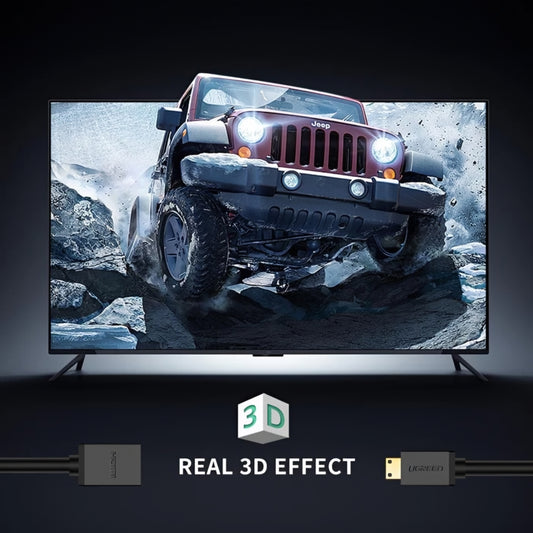 Video adapter UGREEN 20137, miniHDMI - HDMI, 4K, črn