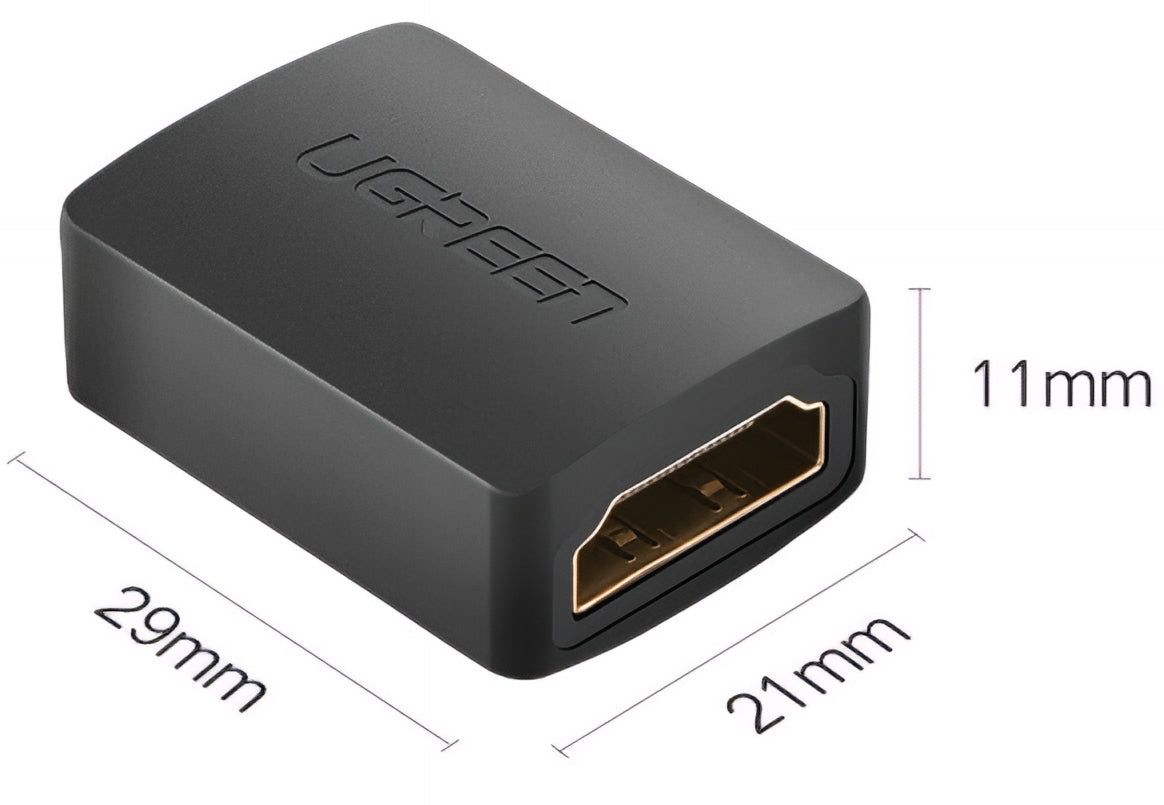 Video adapter UGREEN HD112, HDMI - HDMI, 4K, črn