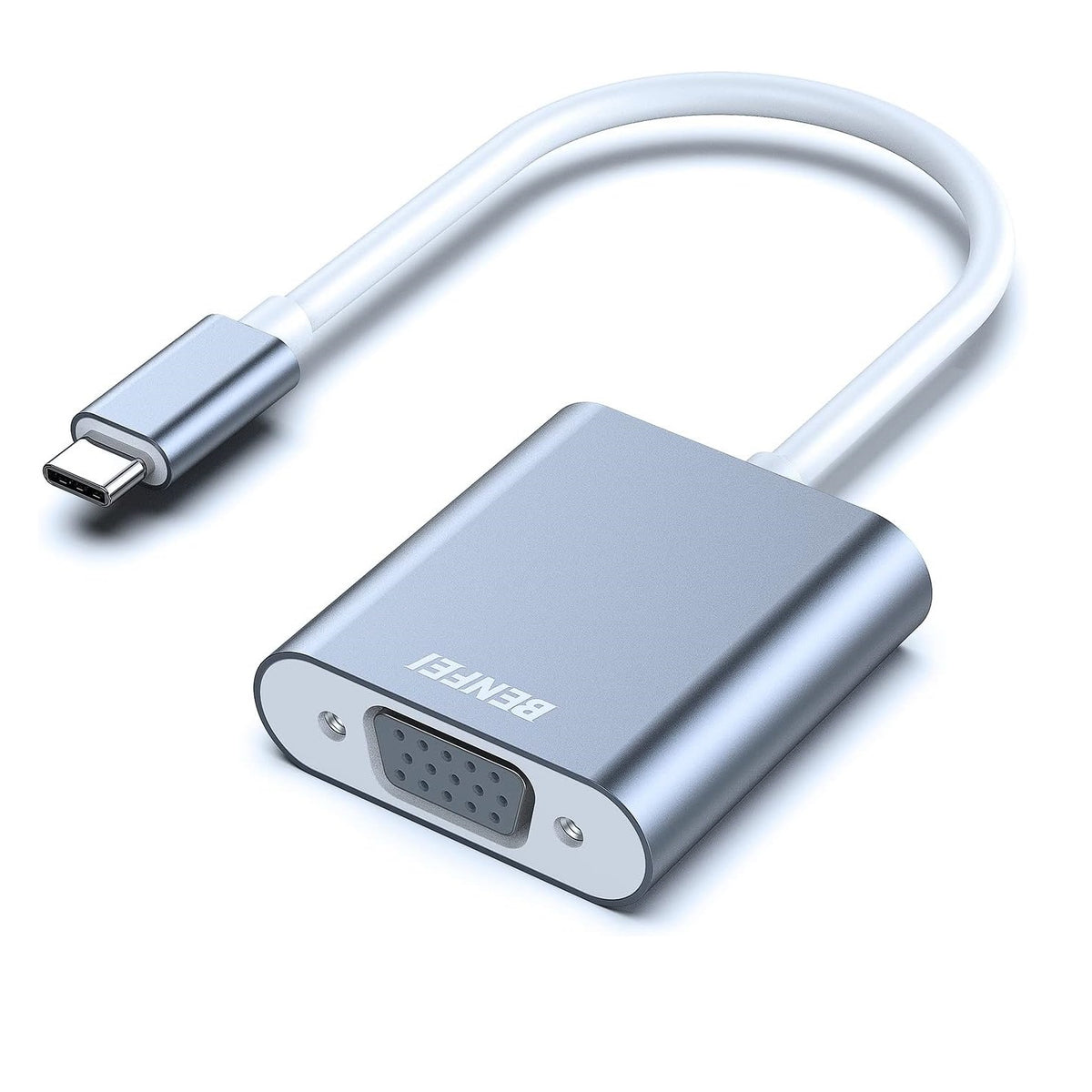 USB-C na VGA video adapter Benfei, siva