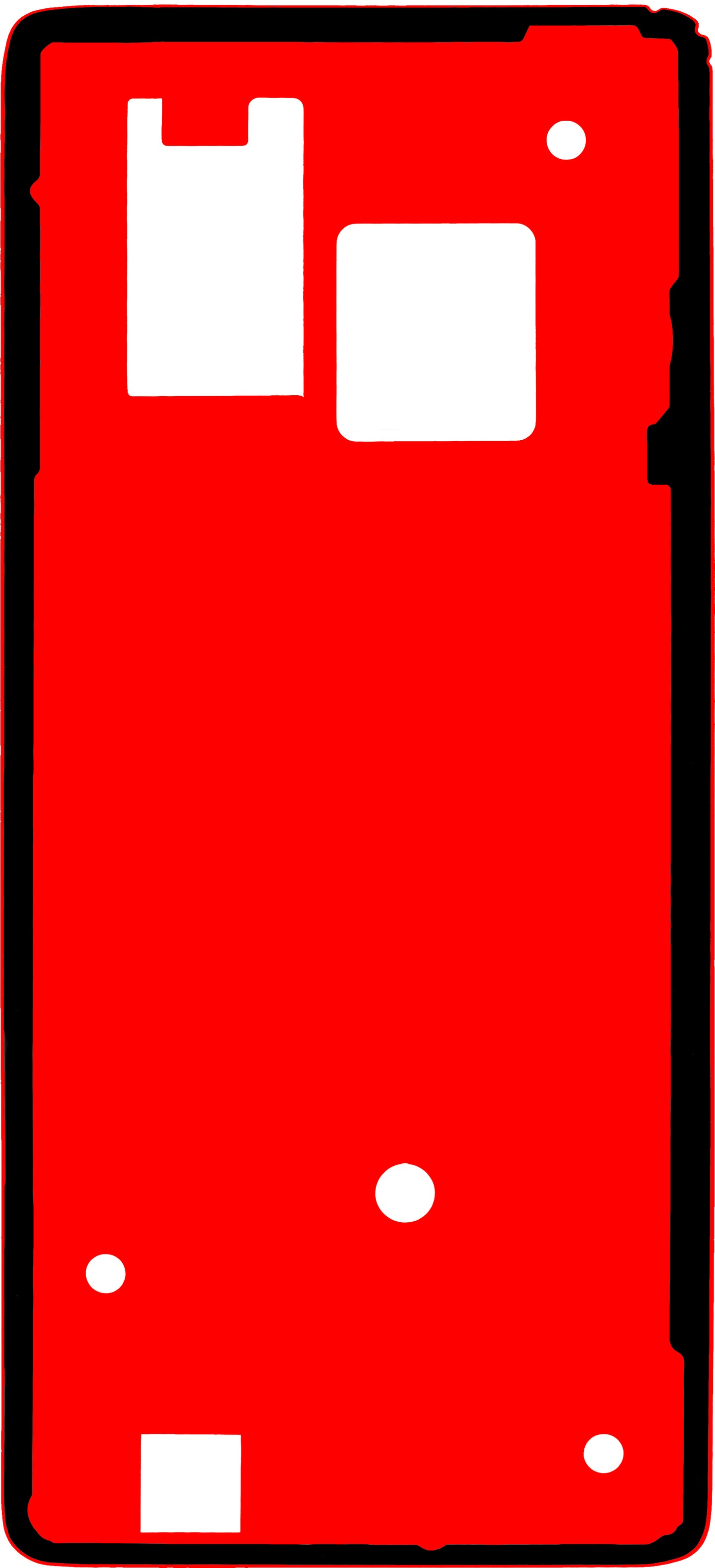 Lepilo za pokrov baterije Motorola Moto G85, Service Pack 5948C24892