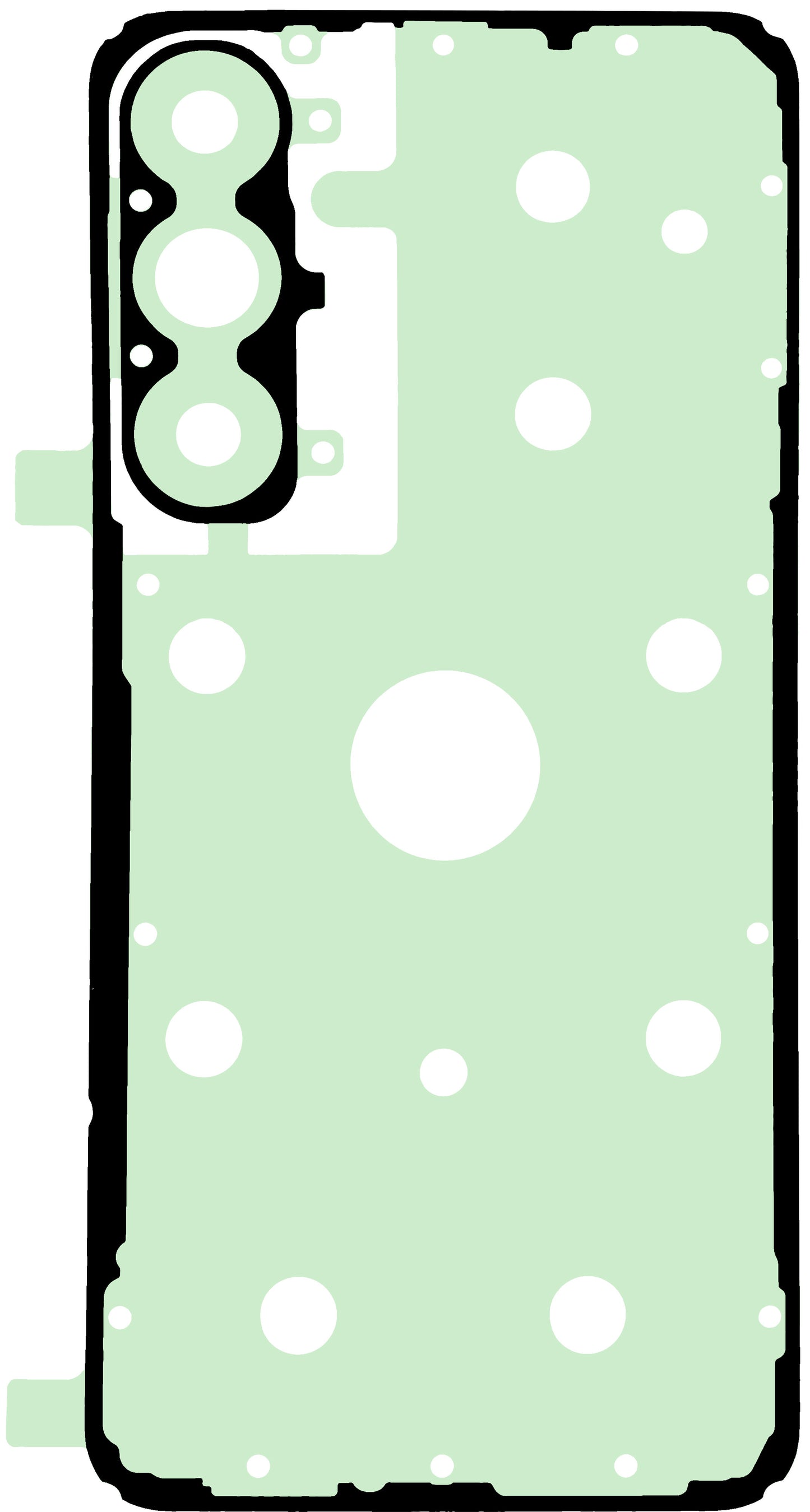 Lepilo za pokrov baterije Samsung Galaxy S24 FE S721