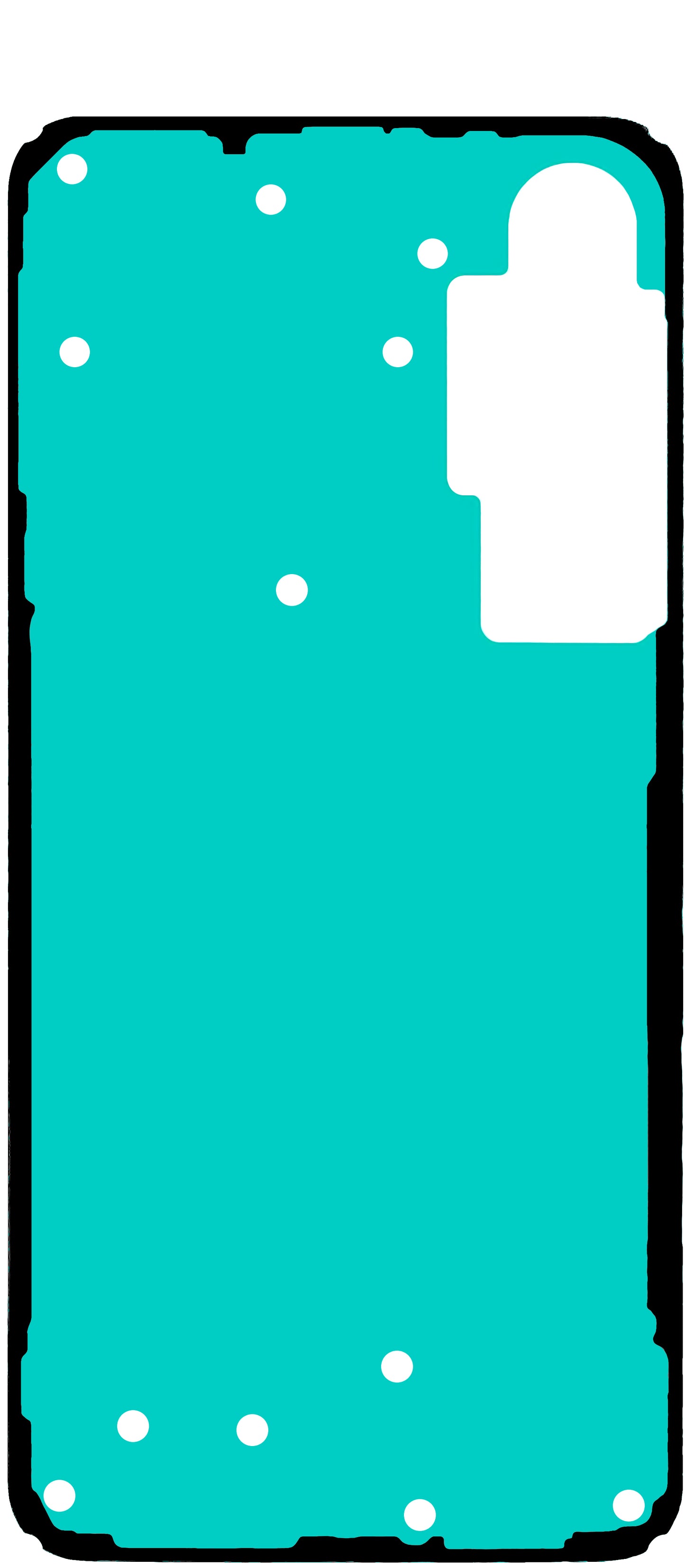 Lepilo za pokrov baterije Samsung Galaxy S24 FE S721, Service Pack GH81-26418A