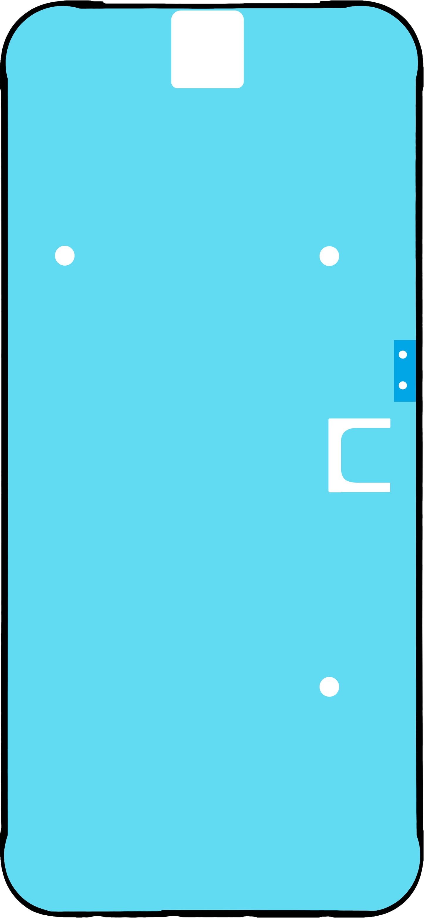 Lepilo za zaslon Google Pixel 8a, Service Pack G806-12606-01