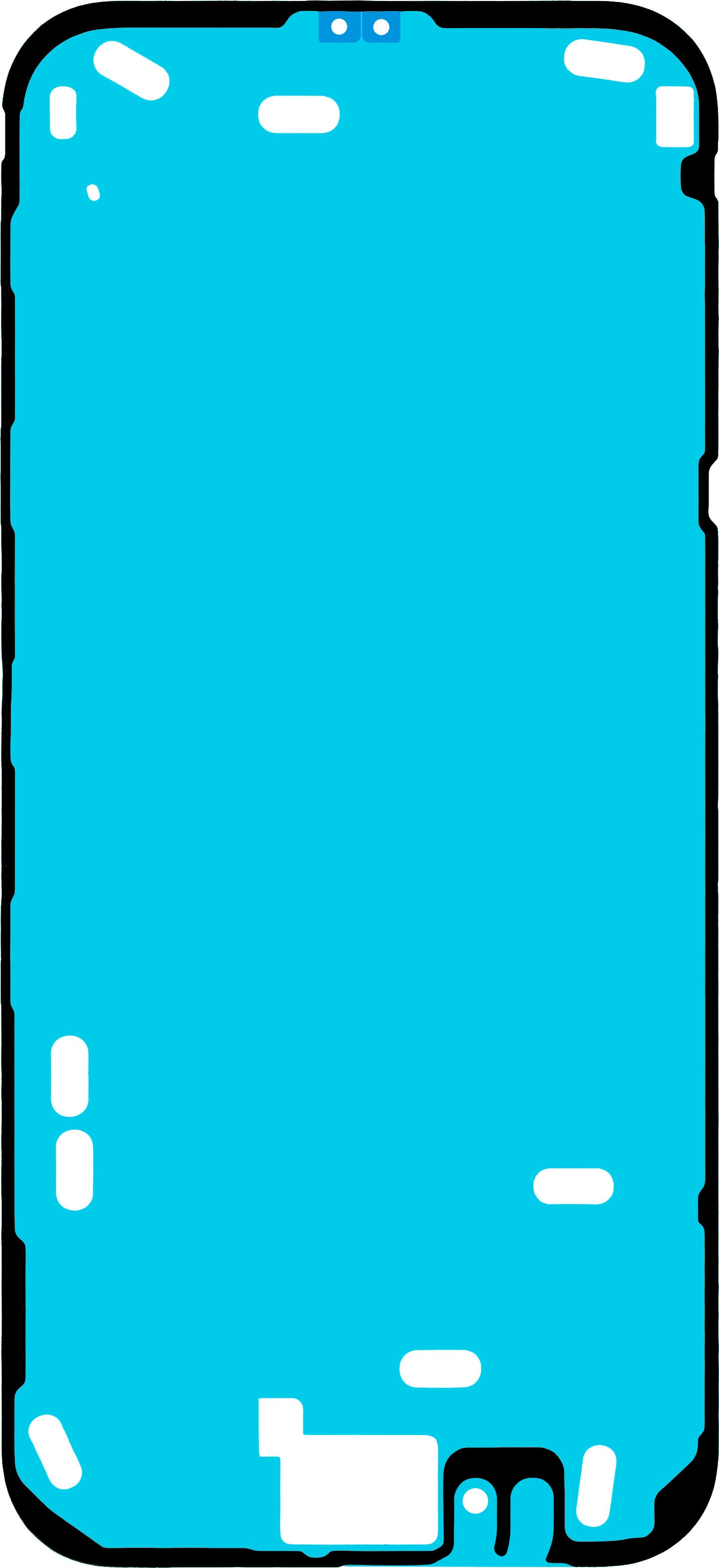 Lepilo za zaslon Google Pixel 9 Pro, servisni paket G806-10496-22