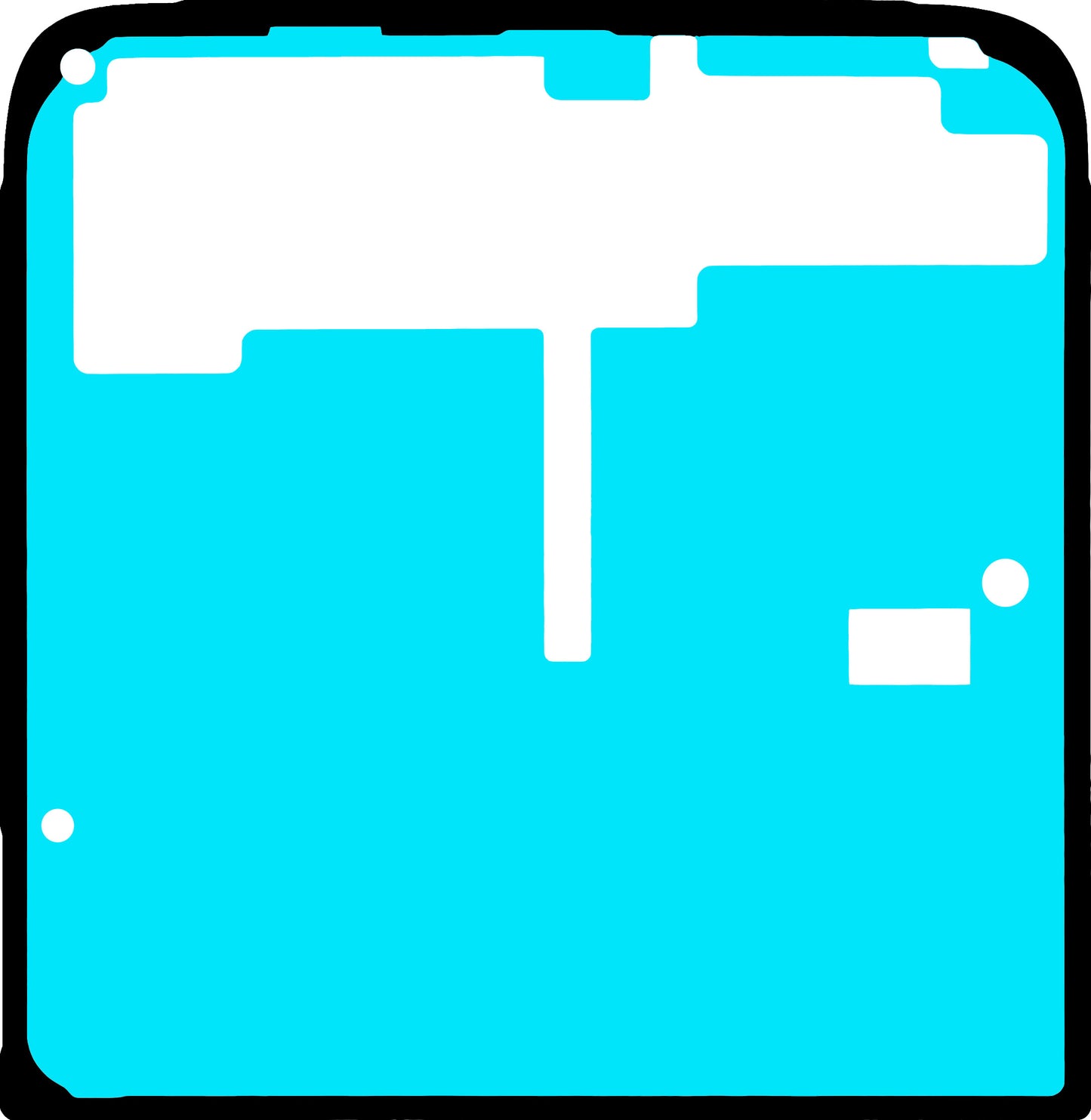 Lepilo za zaslon Motorola Razr 60 / Razr 50, Pod zunanji, Servisni paket SD78E13584