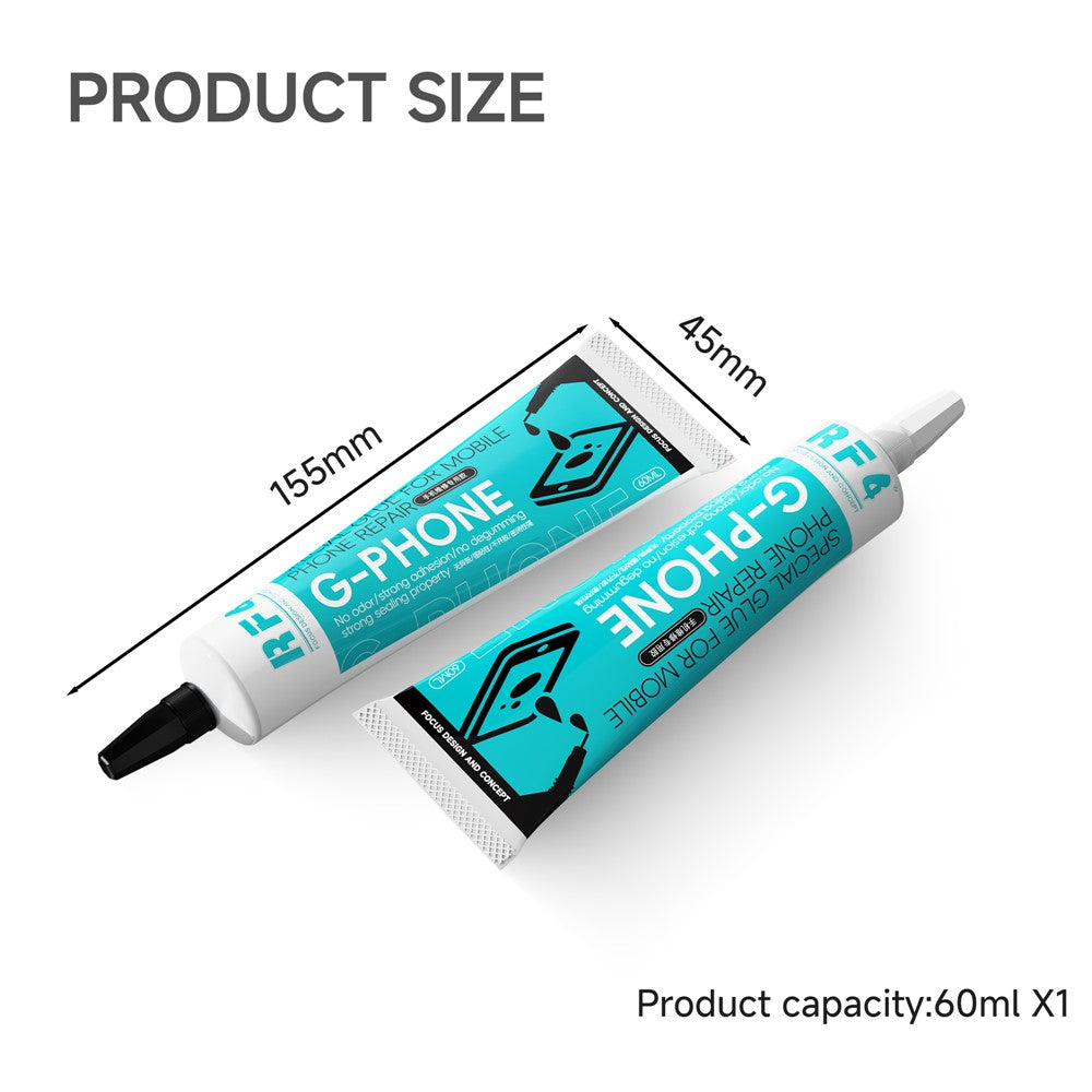 Tekuče lepilo RF4 G-Phone, 60ml, črno
