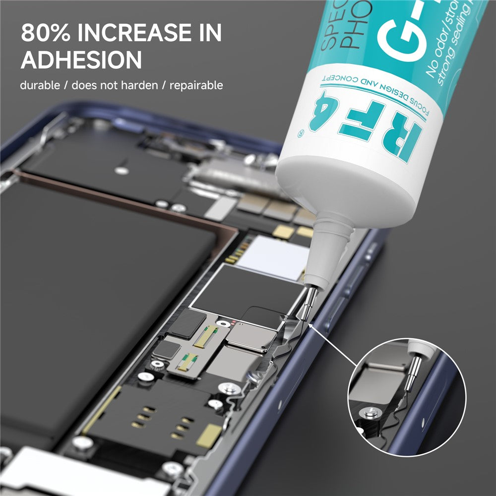 Tekuče lepilo RF4 G-Phone, 60ml, črno