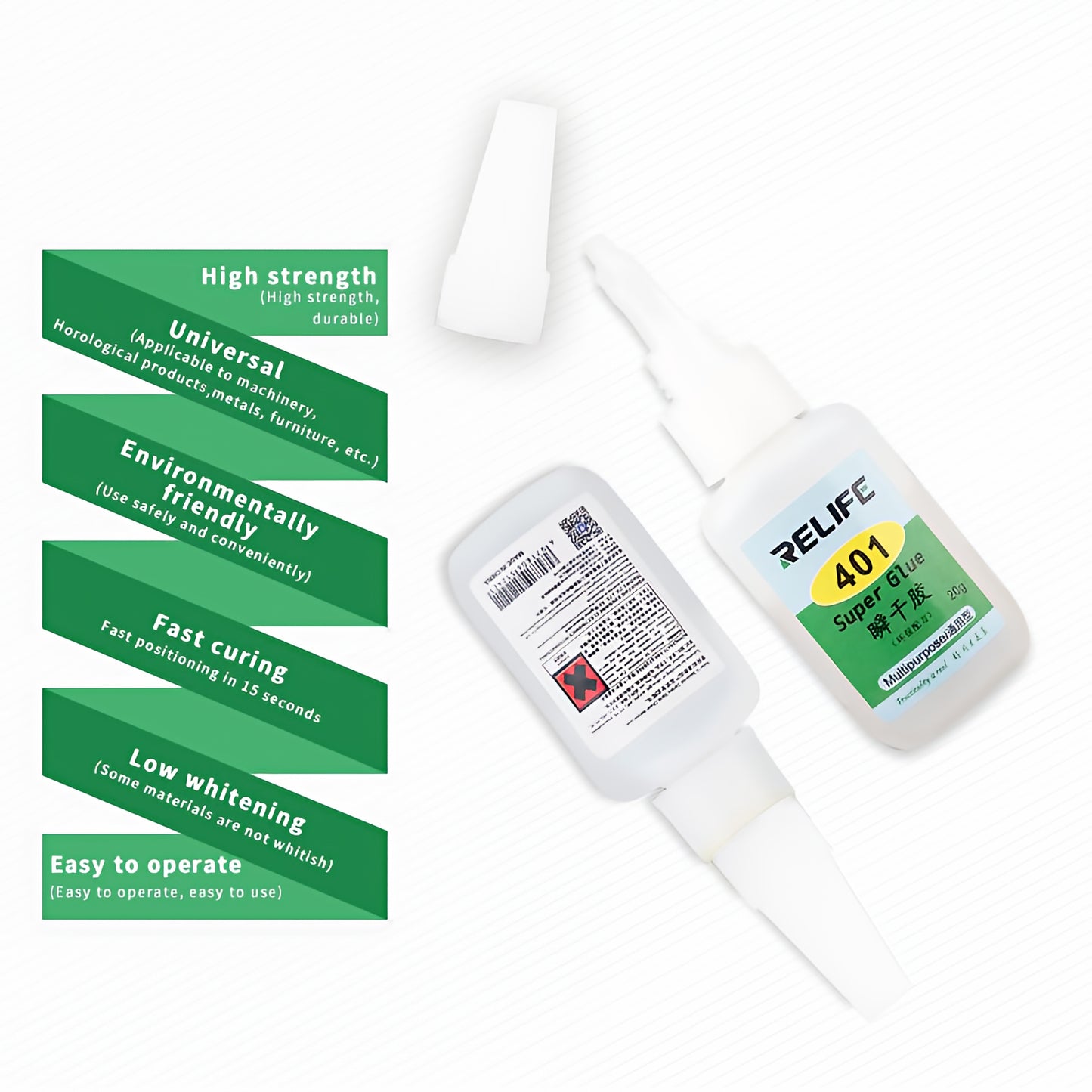 Tekuče lepilo Super Glue Relife RL-401, 20ml
