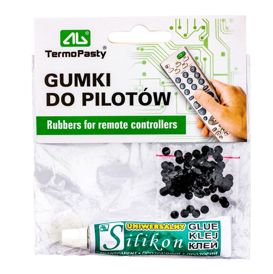 Tekoče lepilo AG Termopasti za daljinski upravljalnik, 14,8 g, komplet 100 gumbov ART.AGT-021