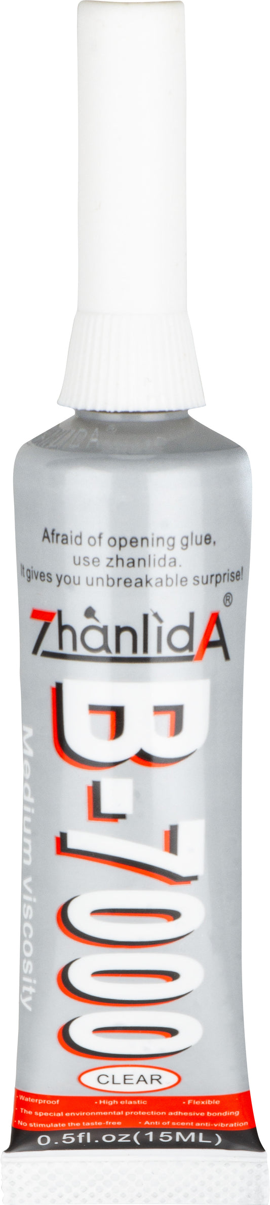 Tekoči lepilo Zhanlida B-7000, 15ml, Prozorno
