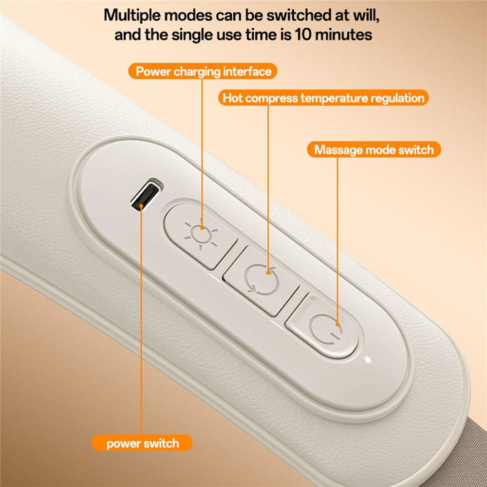 Masažna naprava za vrat Yesido MG11, Bež