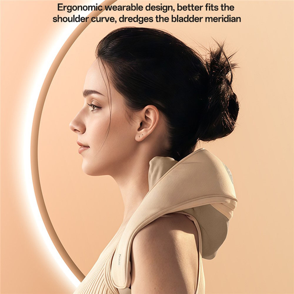 Masažna naprava za vrat Yesido MG11, Bež