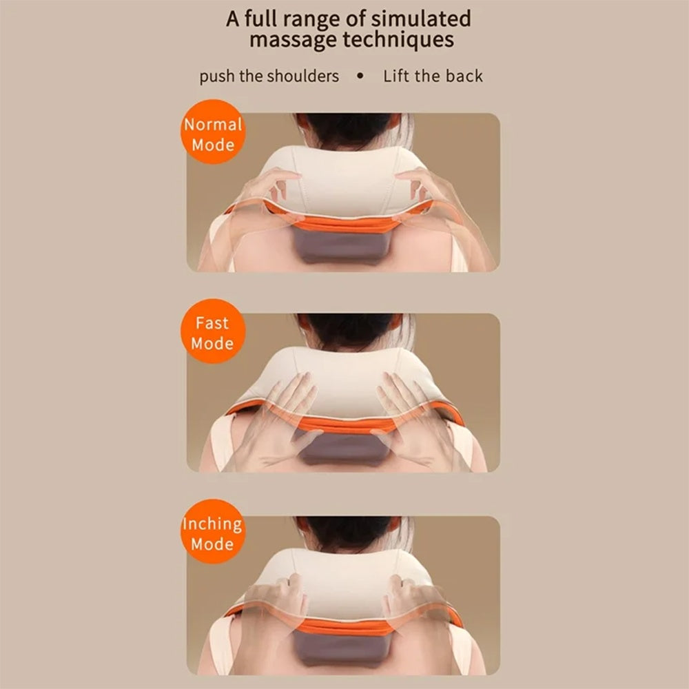 Masažna naprava za vrat Yesido MG16, Bež