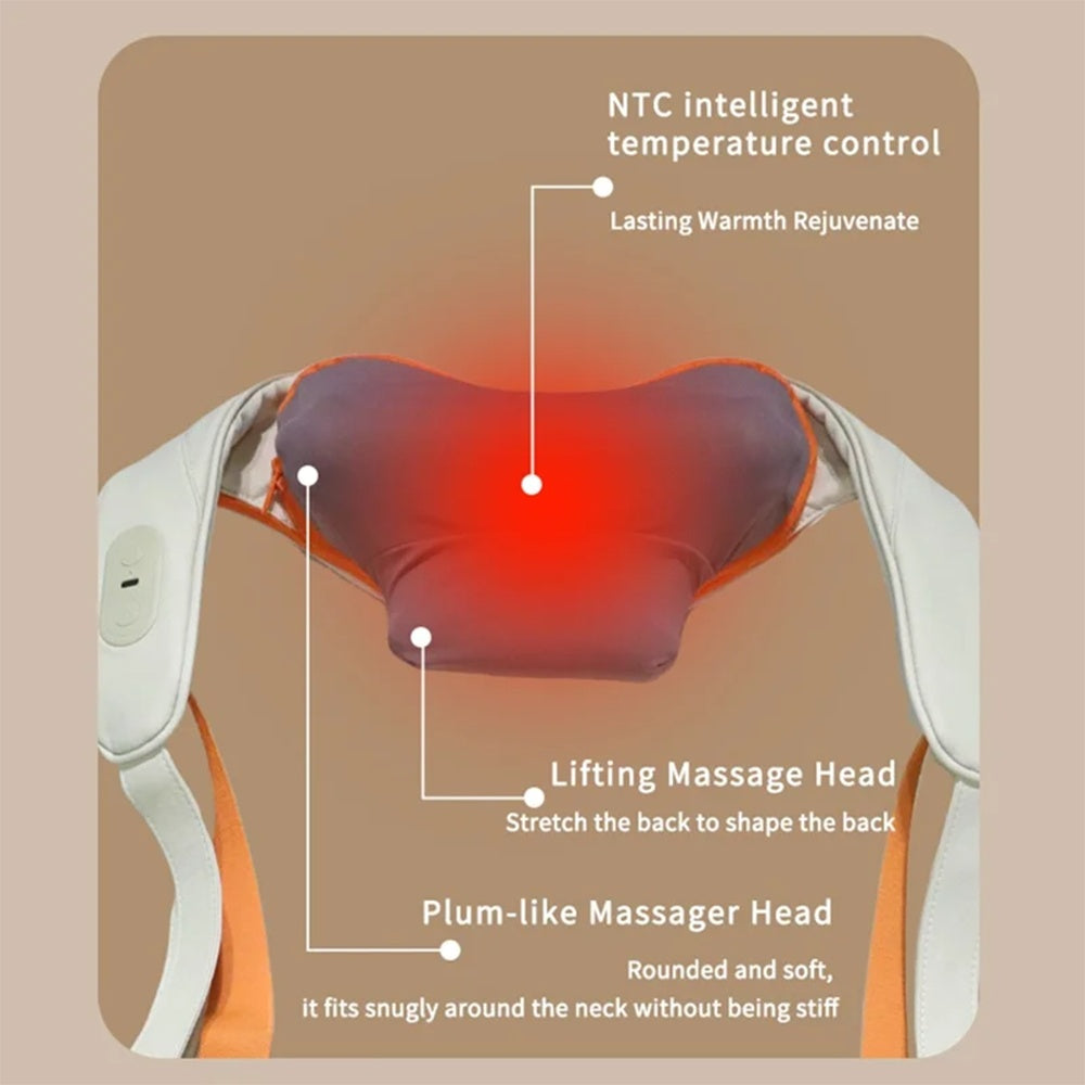 Masažna naprava za vrat Yesido MG16, Bež