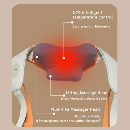 Masažna naprava za vrat Yesido MG16, Bež