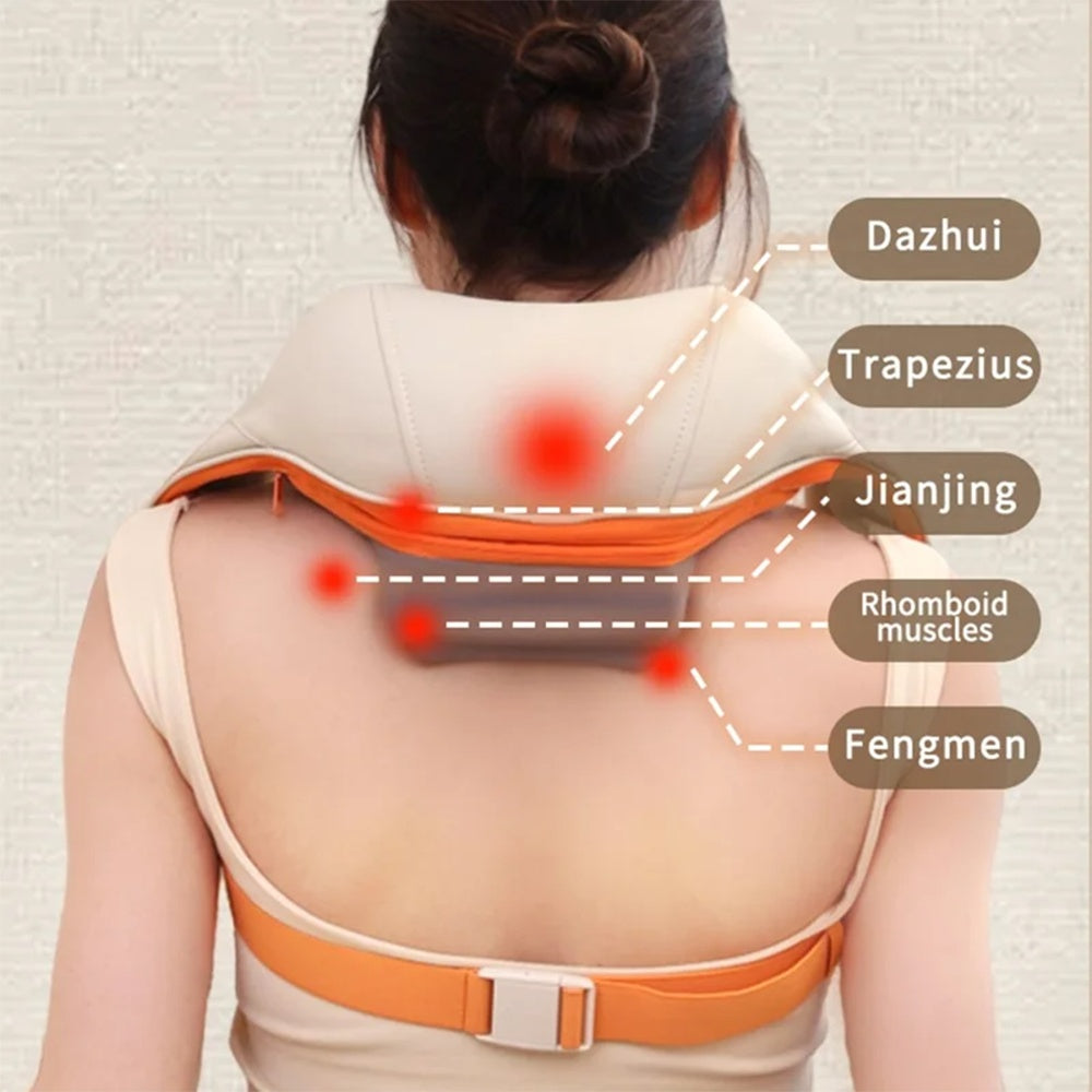 Masažna naprava za vrat Yesido MG16, Bež