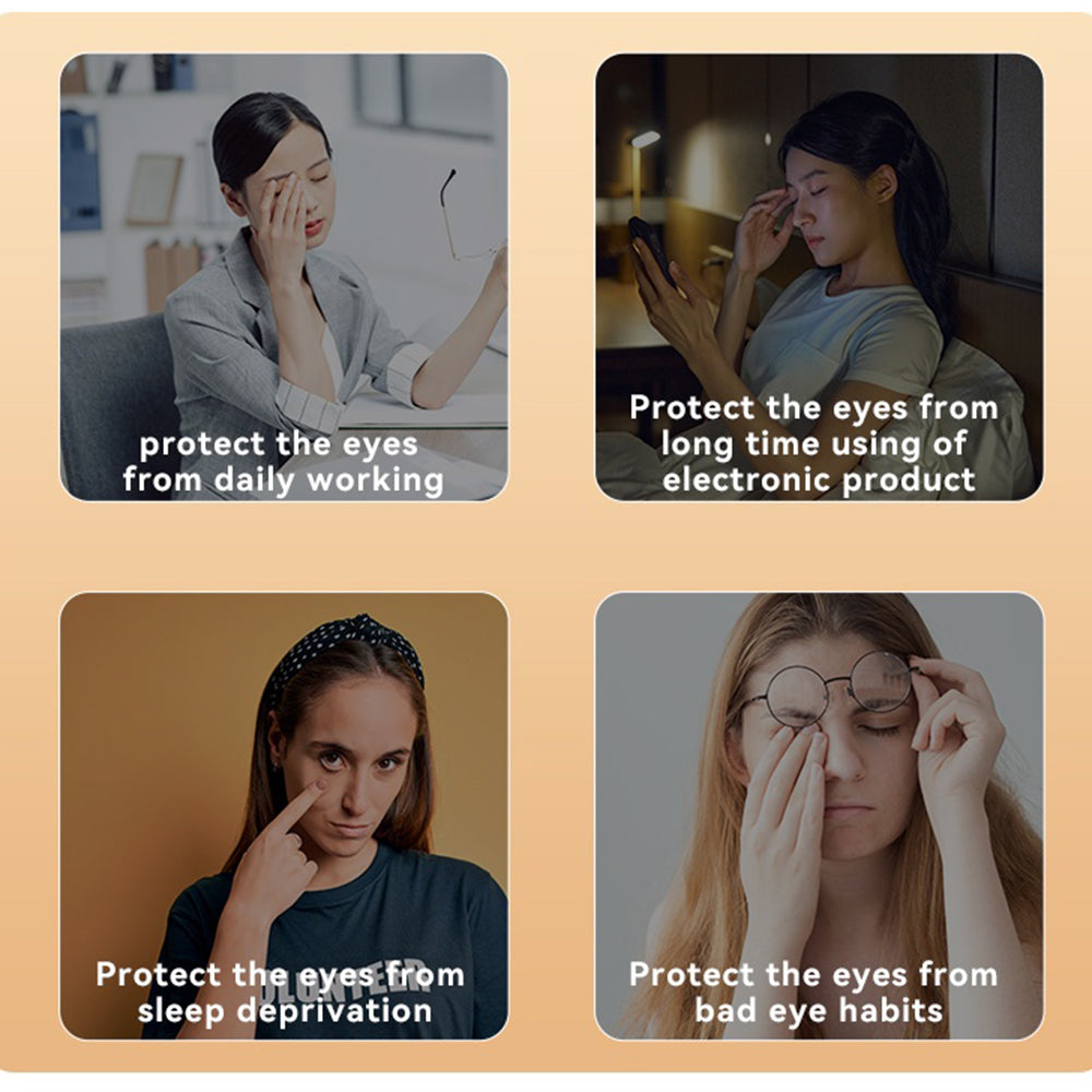 Masažna naprava za oči Yesido MG03, Bela