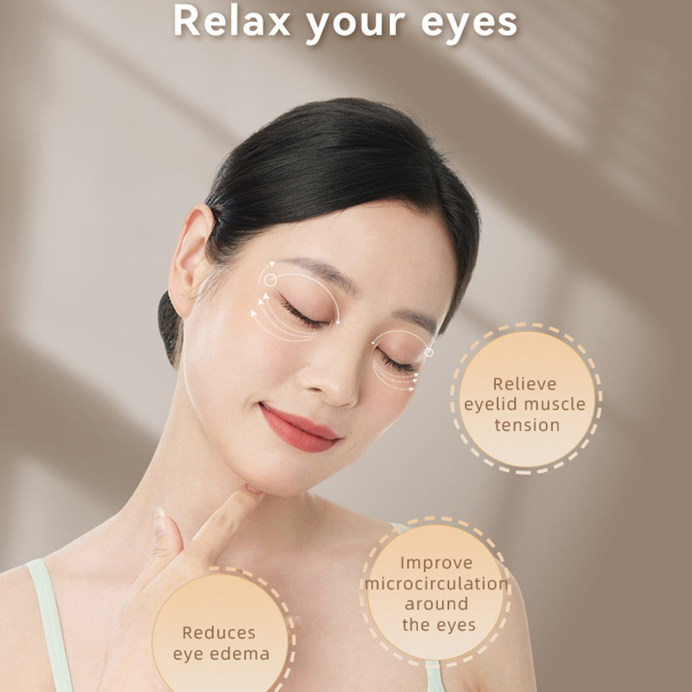 Masažna naprava za oči Yesido MG03, Bela