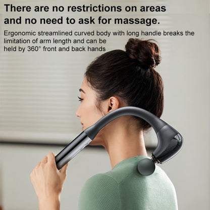 Masažni aparat za hrbet Yesido MG07, črn