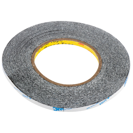 3M lepilni trak, 5 mm, črn