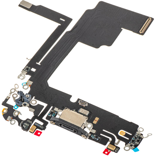 Trak z vtičem za polnjenje - mikrofon Apple iPhone 15 Pro, črn
