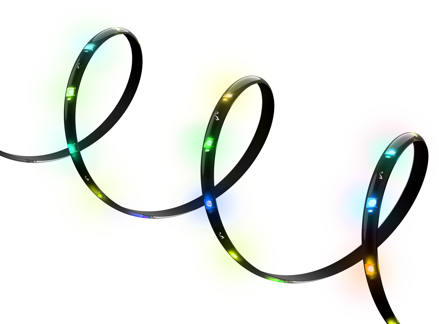 Yeelight Led Strip, 3.5W, OBSID RGBIC, Extension, 1m, Black YLFWD-0026 YLFWD-0026 