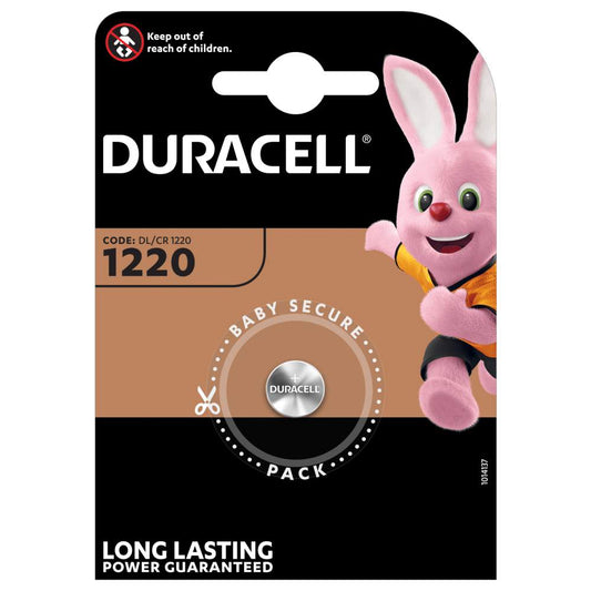 Baterija Duracell, CR1220