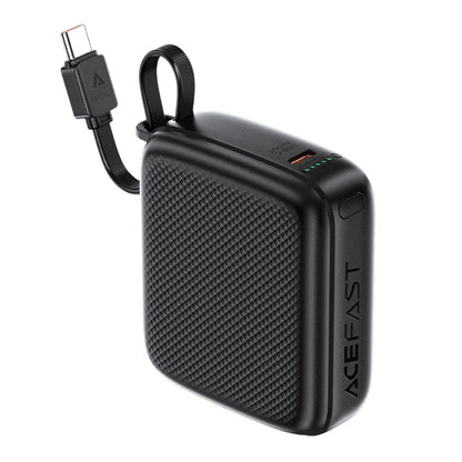 Zunanja baterija Acefast M15, 10000mAh, 20W, PD, 2 x USB-C, črna