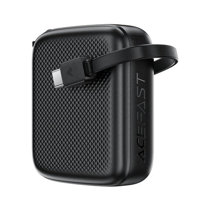 Zunanja baterija Acefast M15, 10000mAh, 20W, PD, 2 x USB-C, črna