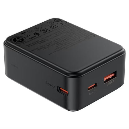 Zunanja baterija Acefast M28, 10000mAh, 22.5W, QC + PD, 1 x USB-A - 2 x USB-C, črna
