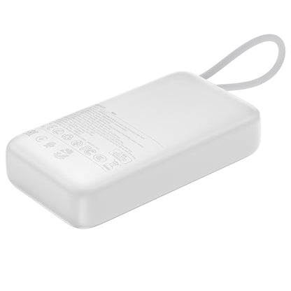 Zunanja baterija Acefast M32, 10000mAh, 35W, PD, 2 x USB-C, Srebrna