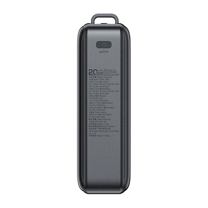 Zunanja baterija Acefast M4, 20000mAh, 67W, PD, 1 x USB-A - 2 x USB-C, črna