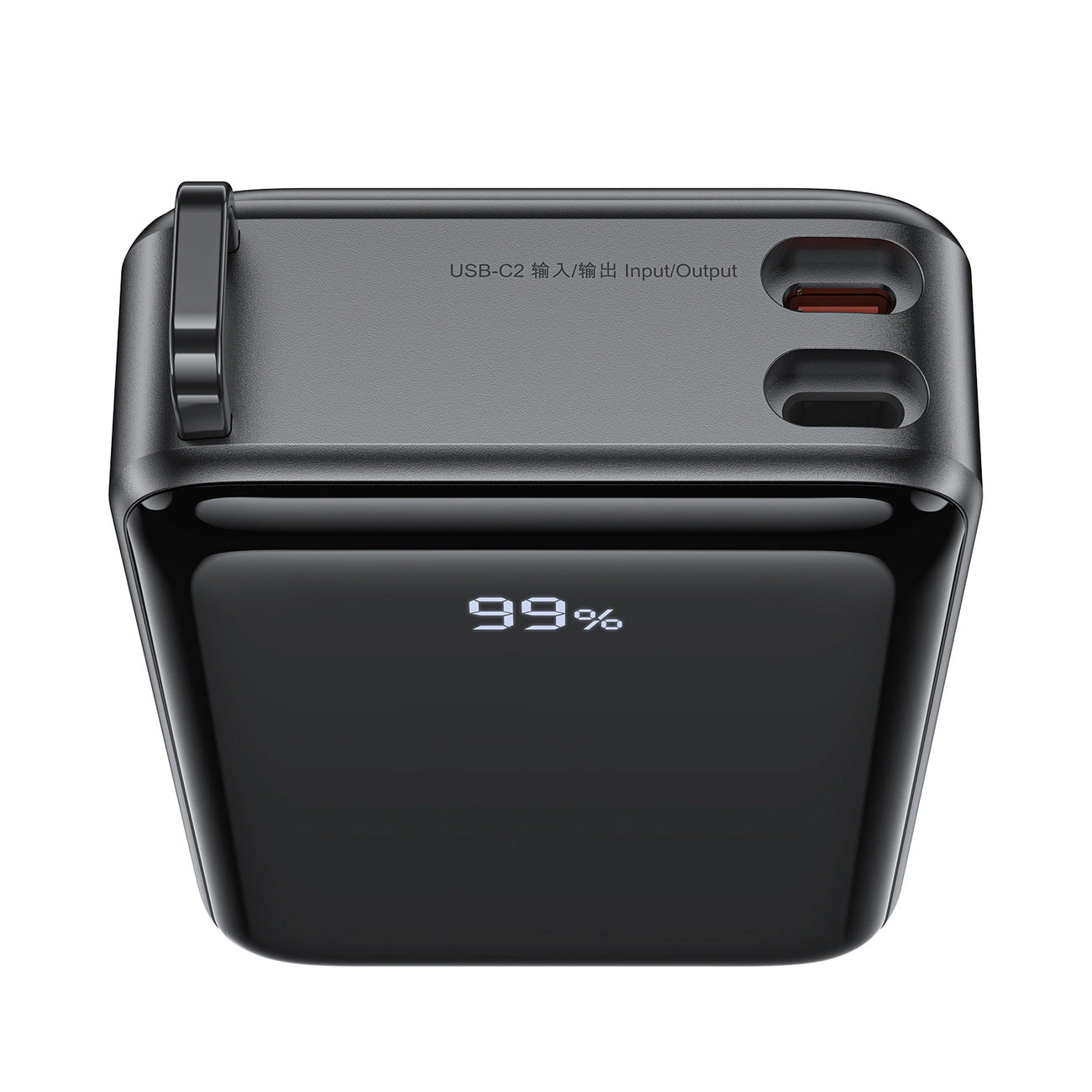 Zunanja baterija Acefast M4, 20000mAh, 67W, PD, 1 x USB-A - 2 x USB-C, črna