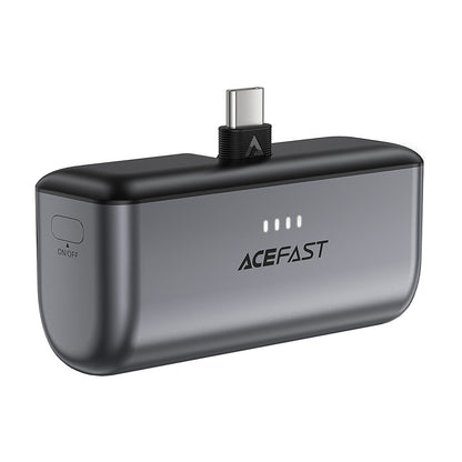 Zunanji akumulator Acefast M9, 5000mAh, 20W, PD, 2 x USB-C, črn