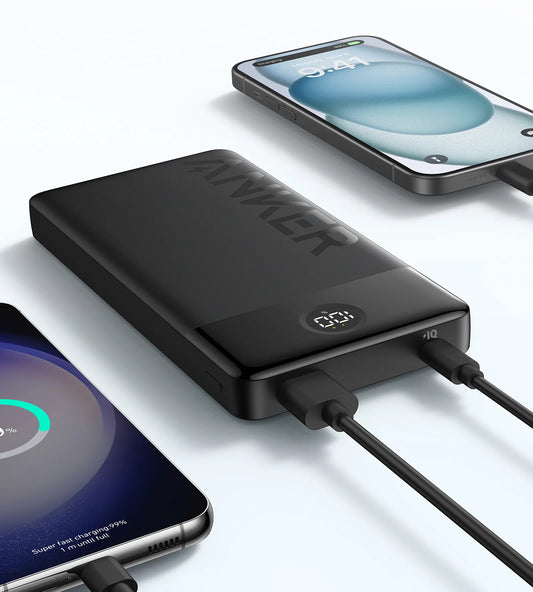 Zunanja baterija Anker PowerCore 326, 20000 mAh, 15 W, 1 x USB-A - 1 x USB-C, črna A1367G11