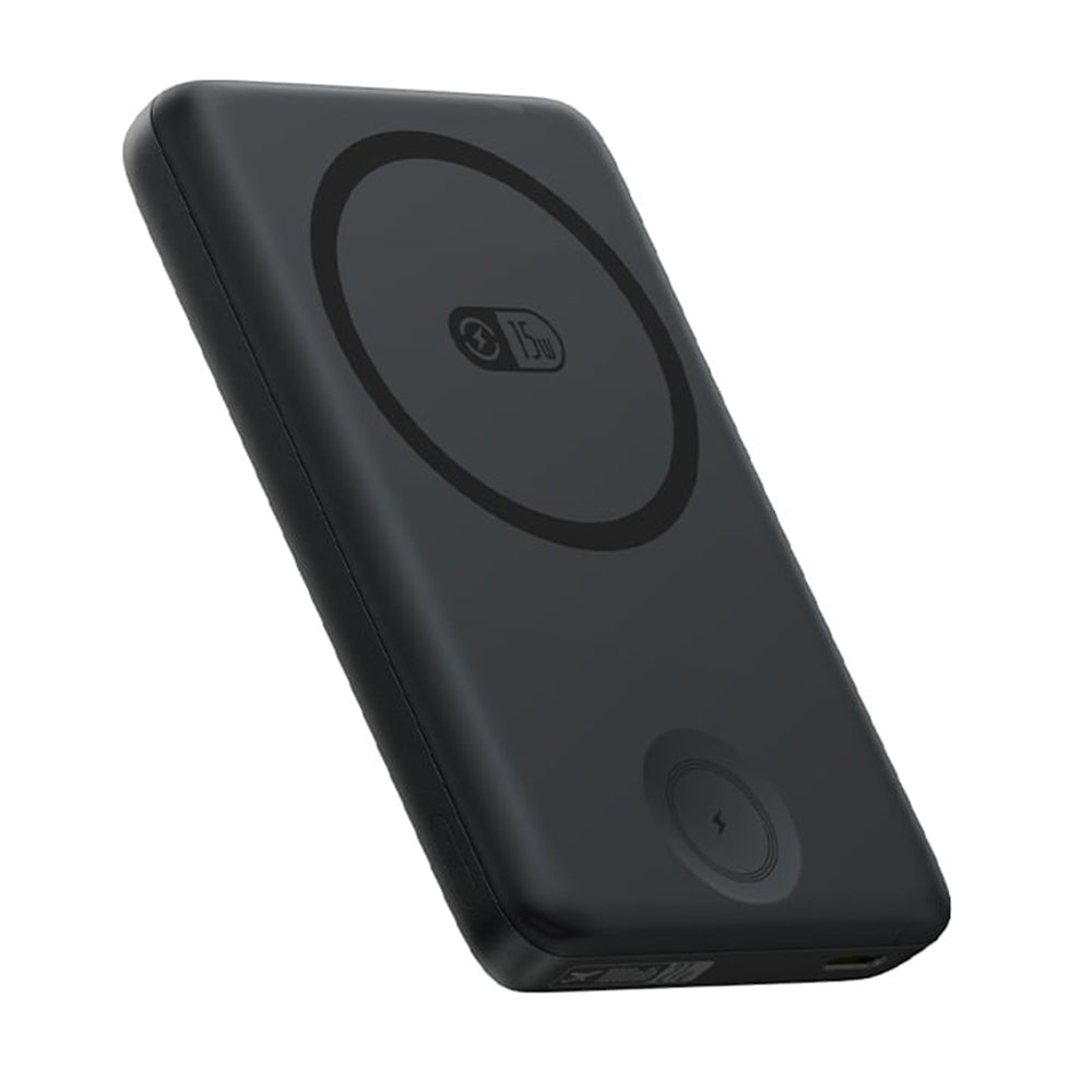 Zunanja baterija Baseus Bank EnerFill FT11, 10000mAh, 27W, PD + QI + FQI, 2 x QI - 1 x USB-C, Črna P1008210G123-00