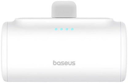 Zunanja baterija Baseus Compact, 5000mAh, 20W, PD, 1 x Lightning - 1 x USB-C, Bela P10068307213-00