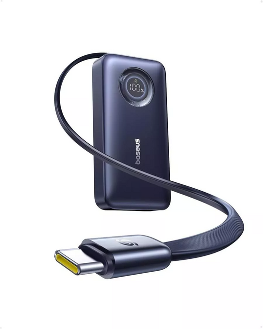 Zunanja baterija Baseus EnerCore CR11, 10000mAh, 45W, PD, 2 x USB-C, črna E0027G01