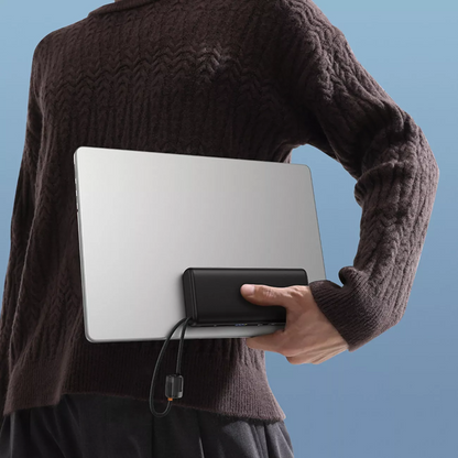 Baseus EnerFill FC41 External Battery, 20000mAh, 100W, QC + PD, 1 x USB-A - 3 x USB-C, Black E0028N03